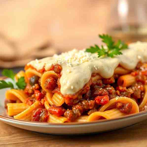 Greek Pastitsio - Best Pasta & Meat Sauce Recipe